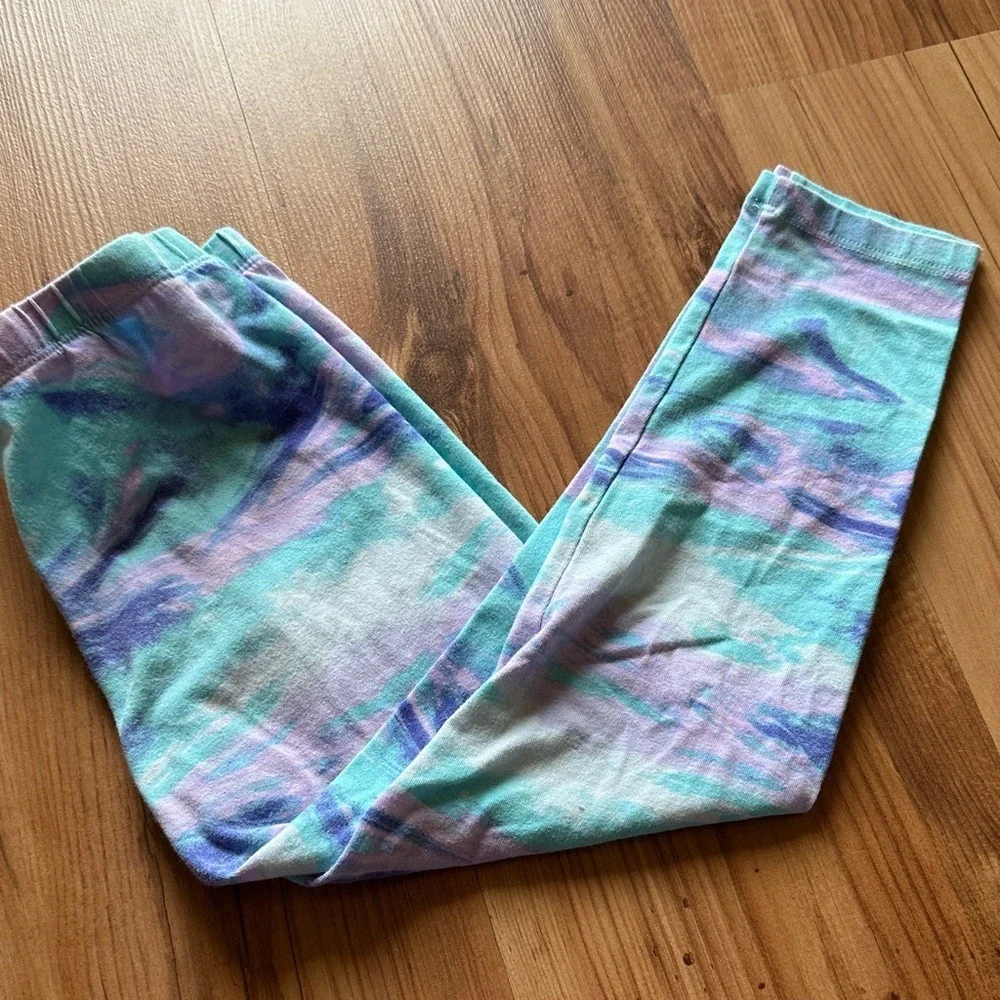 The Children's Place Girls Tie Dye‎ Capri Leggings Size L 10/12